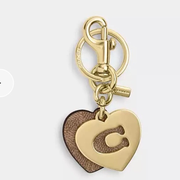 Coach Accessories - Coach
Hearts Key Ring
In Signature Canvas